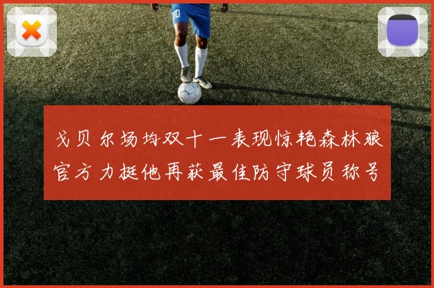 戈贝尔场均双十一表现惊艳森林狼官方力挺他再获最佳防守球员称号